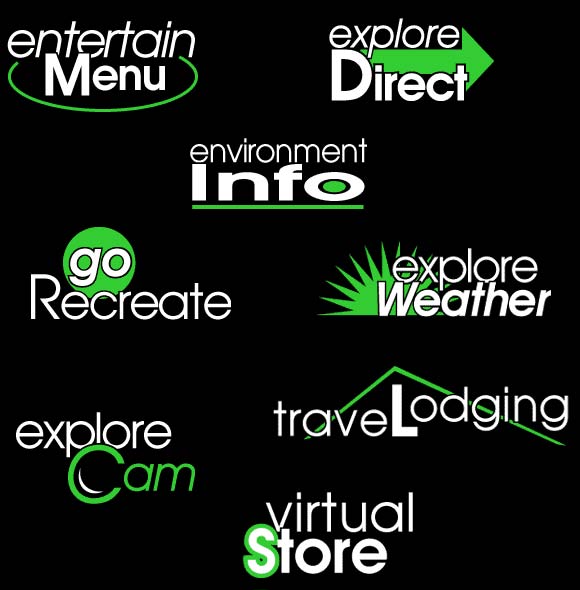 Extv logos green