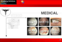 Video Content Menu for Medical Samples in 64k lowband internet